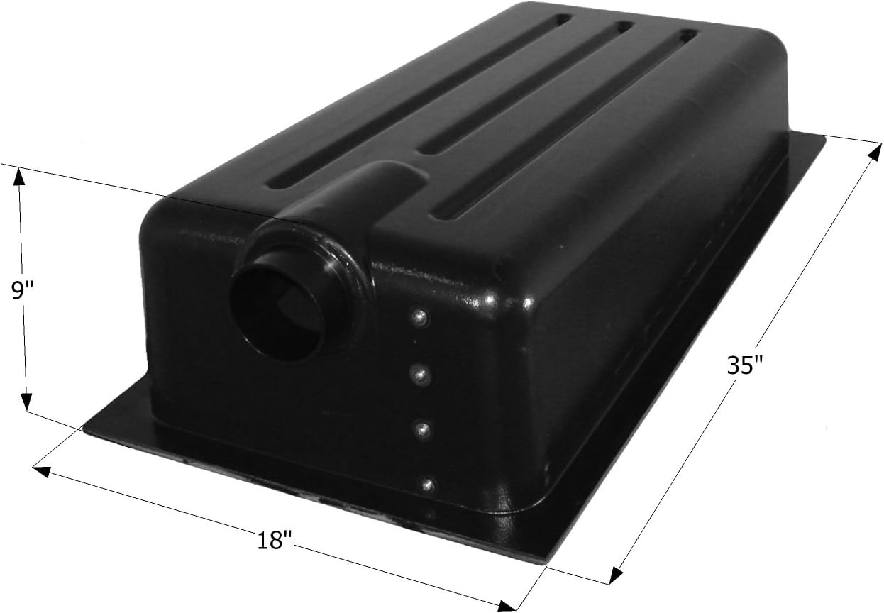 Drenaje extremo central HT147ED con espiga 3pulg y 4