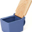 Caja sal premium con tapa hinoki 16oz azul arándano