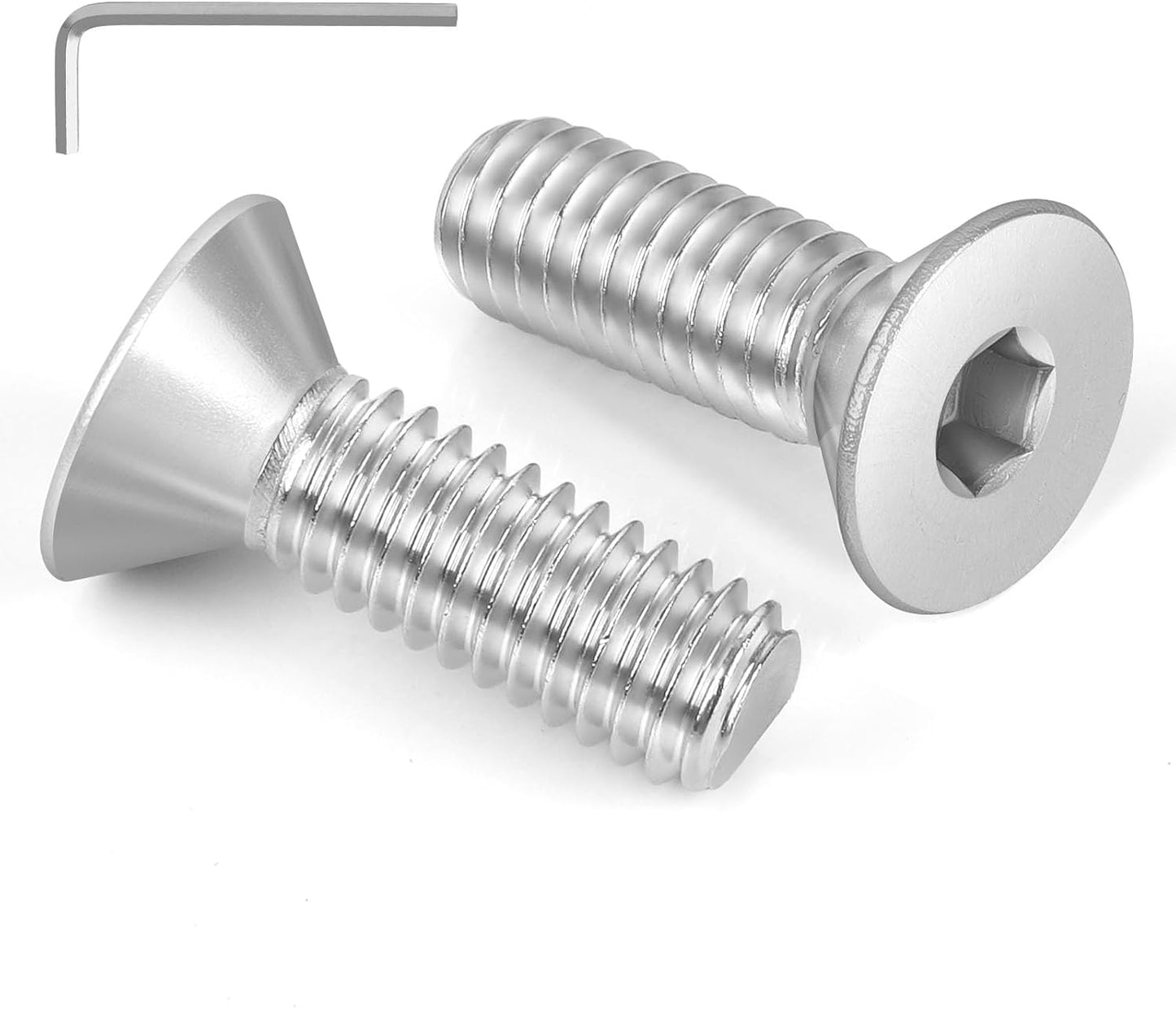 25 Pzas Perno M6x25mm Acero Inox 304 con Tuercas