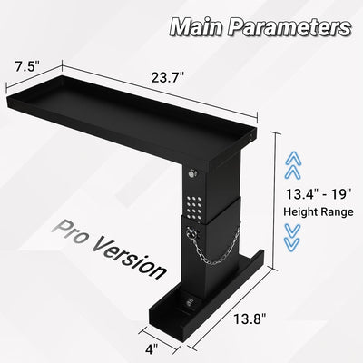 Extendidor escalera ajustable 13.4-19pulg alta resistencia