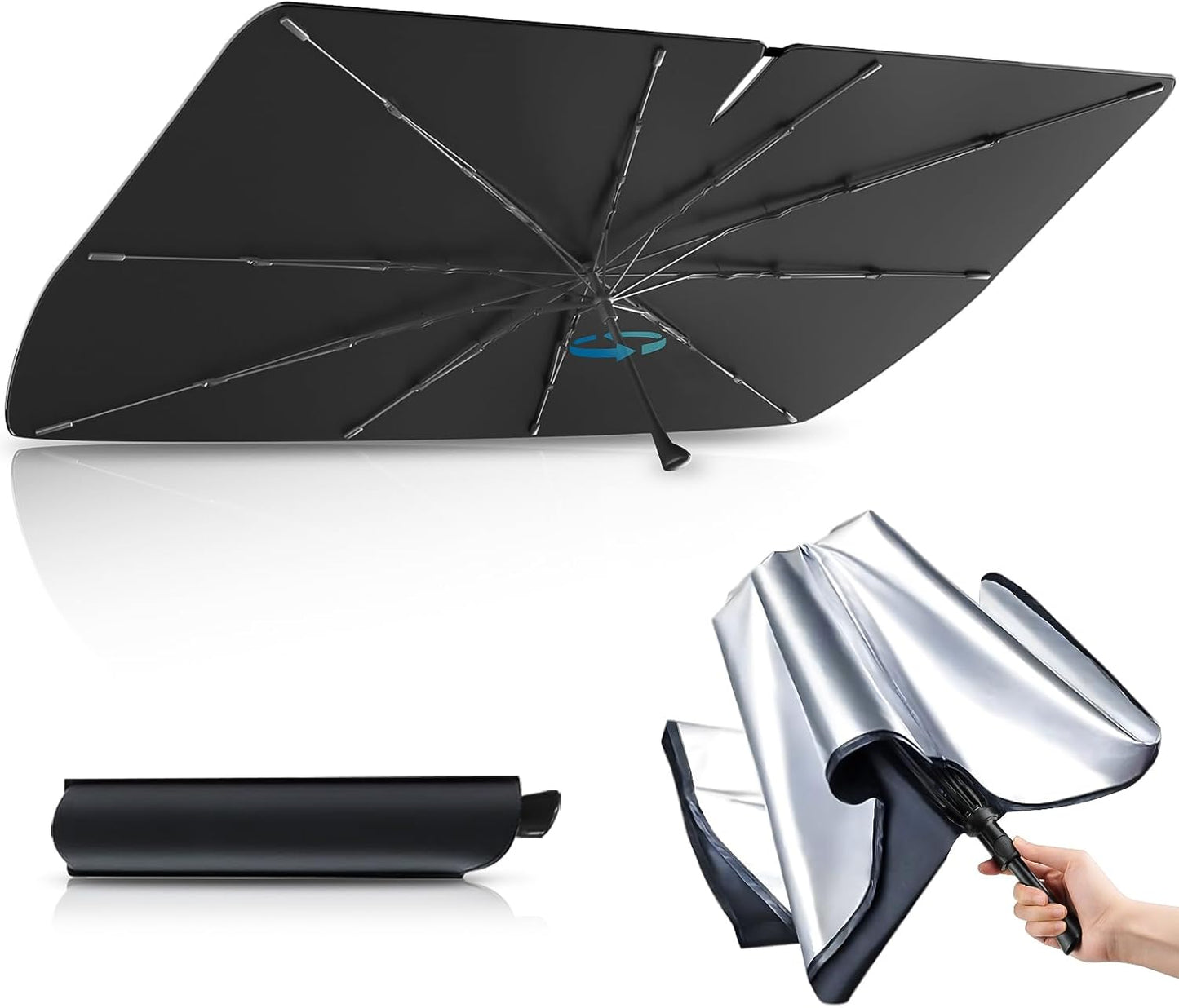 Parasol parabrisas Chevy Silverado 2014-18 plegable UV
