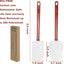 Set 2 Espátulas Silicona Resistentes Calor 9.5pulg