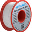 Alambre cobre estañado FEP 22AWG blanco 50ft -65 a 200°C