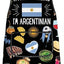Delantal con bolsillo bandera Argentina Buenos Aires cocina
