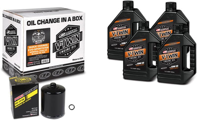 Kit cambio rápido V-Twin Mineral filtro cromado