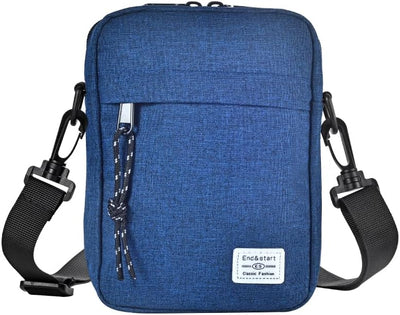 Bolso hombro para teléfono hombre con bolsillo impermeable