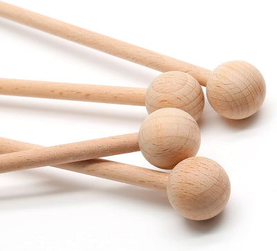 Palitos percusión madera 8.7pulg xilófono glockenspiel