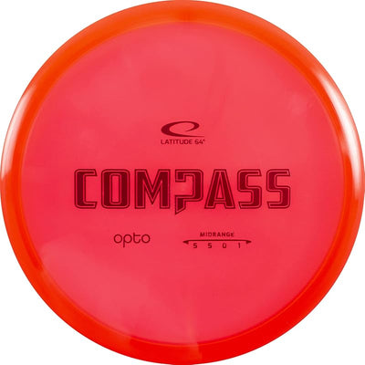 Disco golf rango medio 6.00oz volador recto rojo