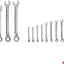 Set llaves trinquete 12 puntos 34 pzas 1/4-1 pulg