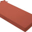 Cojín banco exterior 45x18pulg impermeable jardín