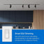 Interruptor atenuador Lutron Diva ELV para LED marfil