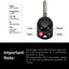 Repuesto control remoto Ford Edge Escape 4 botones