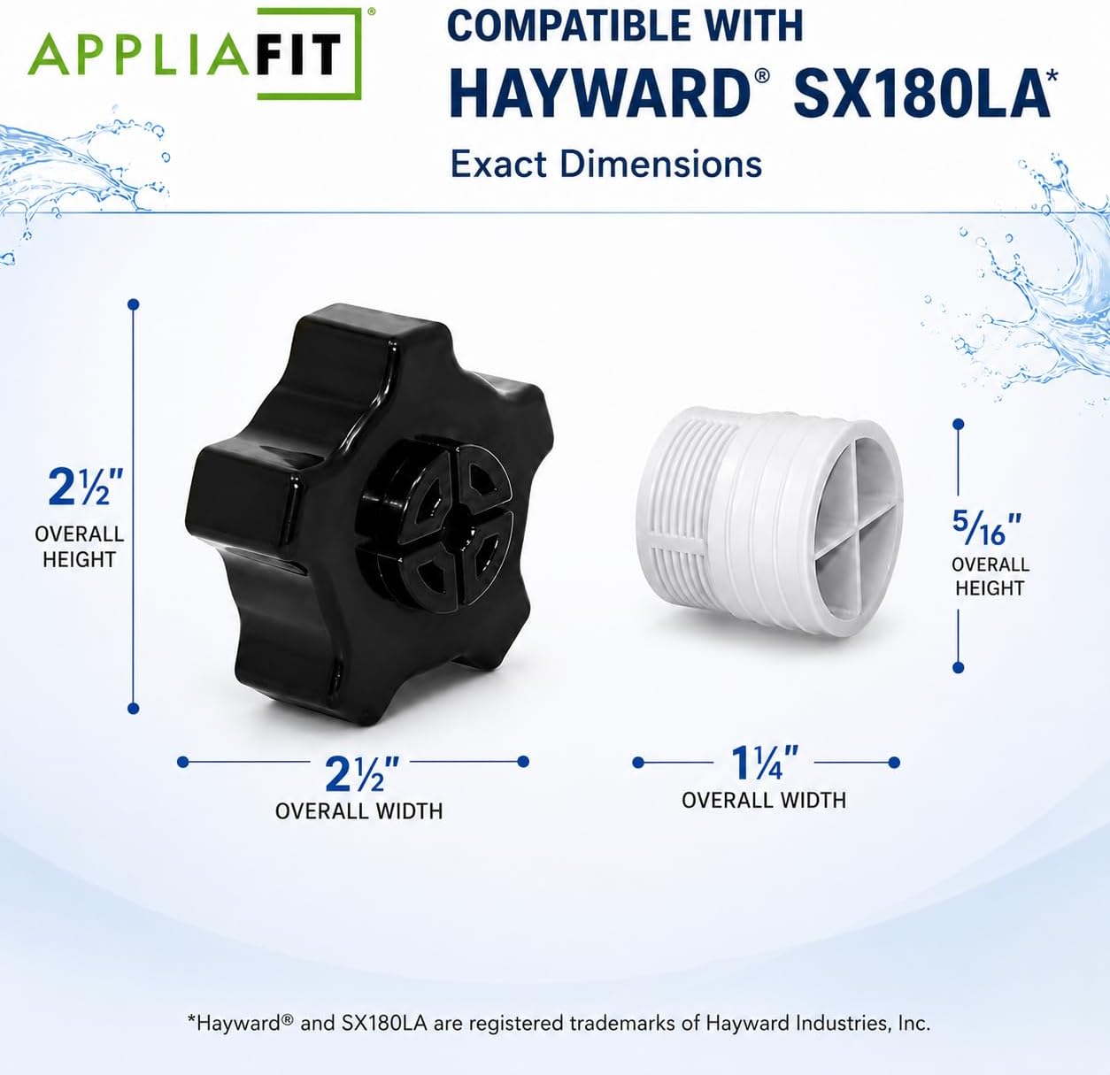 Tapa drenaje comp Hayward SX180LA Pro-Series pack 1