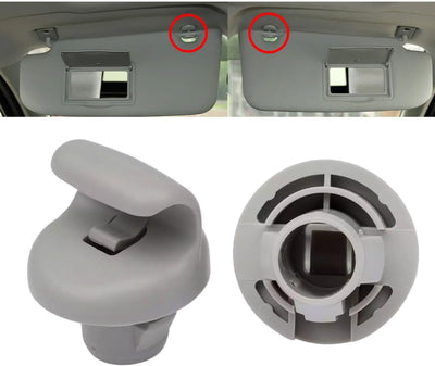 Clip plástico visera coche comp Nissan 350Z Frontier 2 Pzas