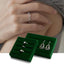 Organiz. anillos terciopelo 3 ranuras bandejas aretes