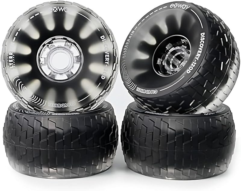 Ruedas eléctricas patineta 4.134" espuma 78A todo terreno