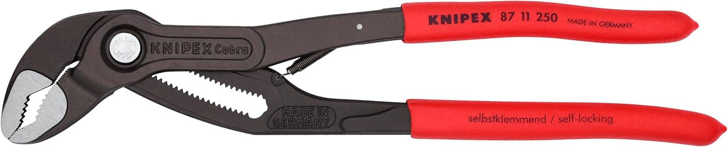 Alicates Cobra KNIPEX 87 11 250 con mango resorte