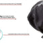Bolsa casco 23x19" nailon balístico con cordón 2 Pzas