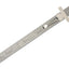Regla bolsillo acero inox 6 pulg con tabla conversion