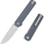 Cuchillo EDC plegable 3.15" Sandvik 14C28N mango G10