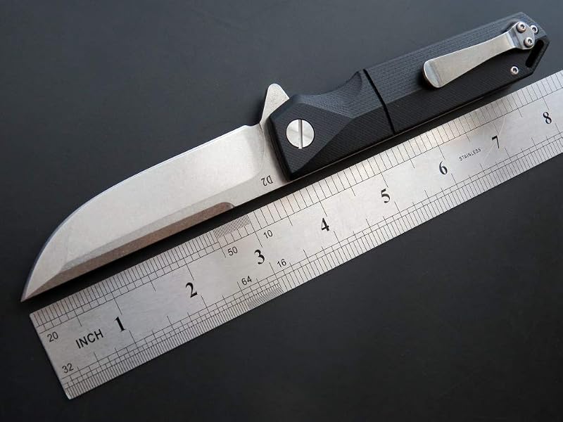 Cuchillo plegable EDC utilitario bloqueo camping
