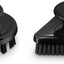 Set 2 Cepillos Limpieza Negro Brillante