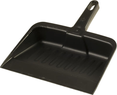 Recogedor polvo plástico duradero 12.25 color carbón