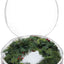Bolsa almacenamiento coronas Navidad 36" set 2 transparentes