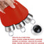 Taza térmica acero inox 304 10oz para niños y mujer rojo