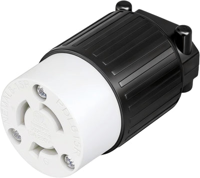 Receptáculo NEMA L6-15R 15A 250V conector hembra industrial
