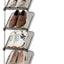 Zapatero vertical 8 niveles transparente 10.4x64.5"