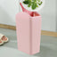 Cubo basura plástico 3.5gal tapa giratoria color rosa
