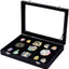 Caja Broche Almacenamiento Joyas 11x7.9" Negro