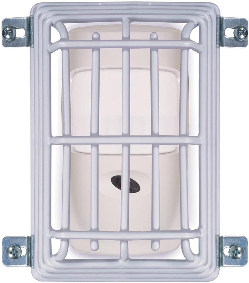 Detector movimiento tapón daño protector alambre acero PIR