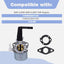 Kit carburador comp 5-7HP motor arado Troy Intek