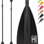Remo ajustable para paddleboard eje aluminio cuchillas