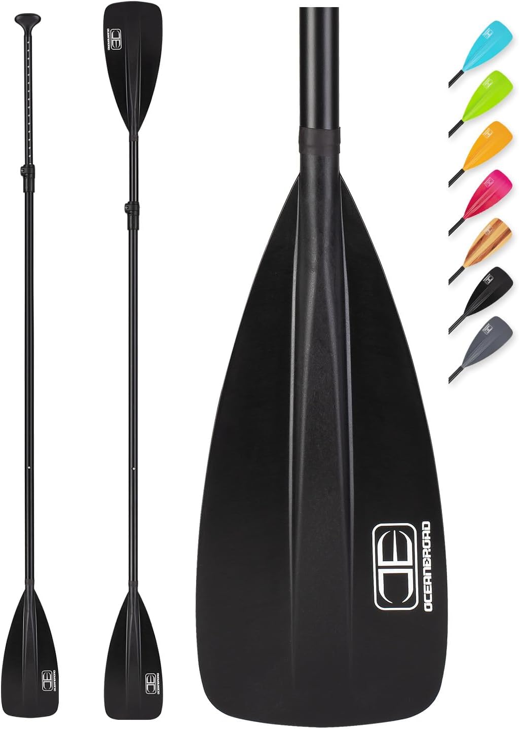 Remo ajustable para paddleboard eje aluminio cuchillas