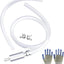 Kit purga frenos unidireccional con guantes y manguera