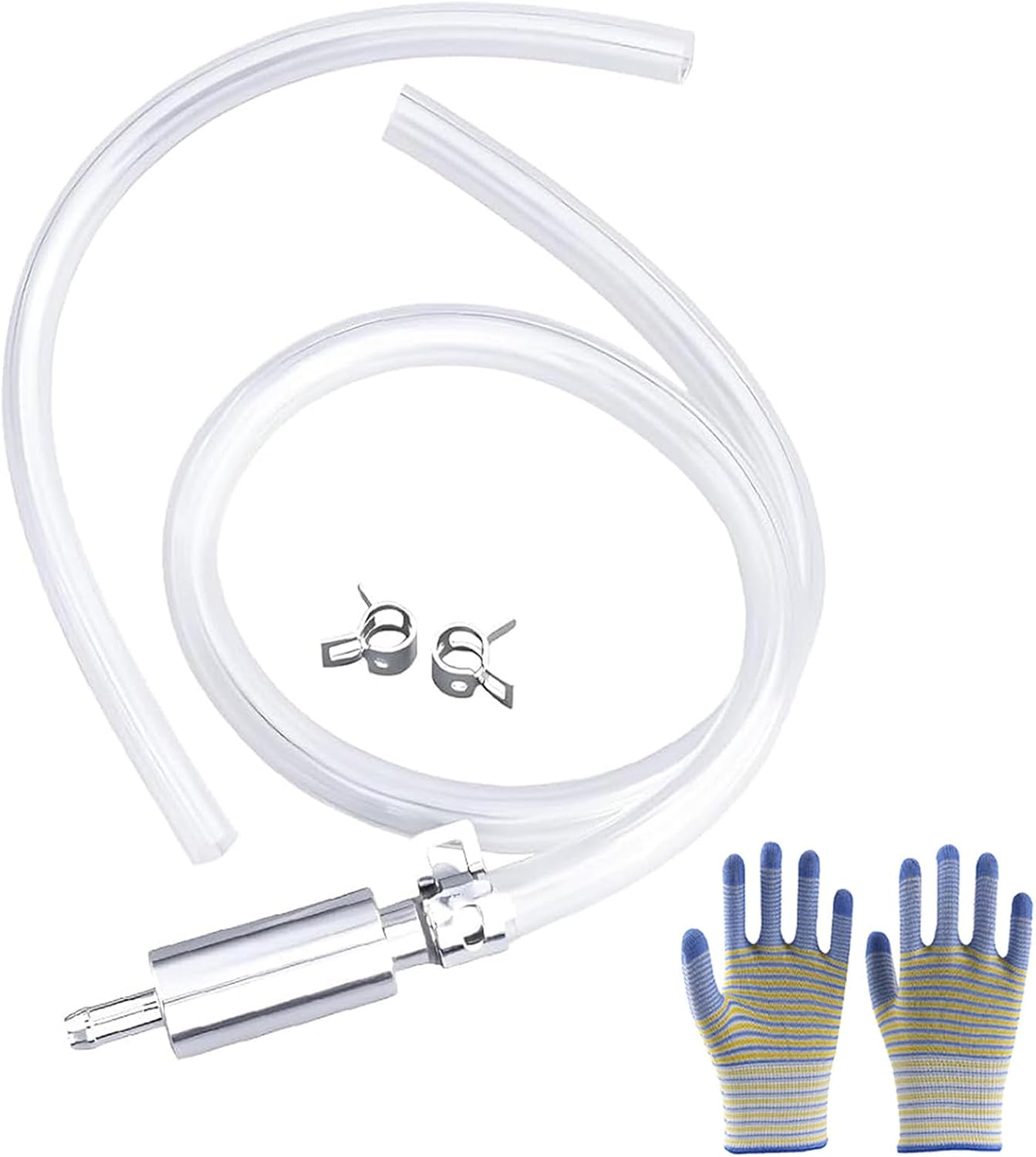Kit purga frenos unidireccional con guantes y manguera