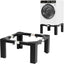 Pedestal lavandería 16" soporte ajustable con alfombrilla