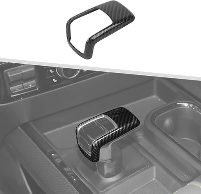 Cubierta perilla palanca cambios Silverado 22-24 fibra carbono