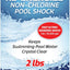 Amortiguador piscina sin cloro 2lb fabricado EE.UU.