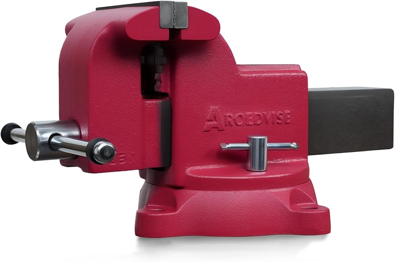 Tornillo banco 8" base giratoria 360° anvil 60000PSI