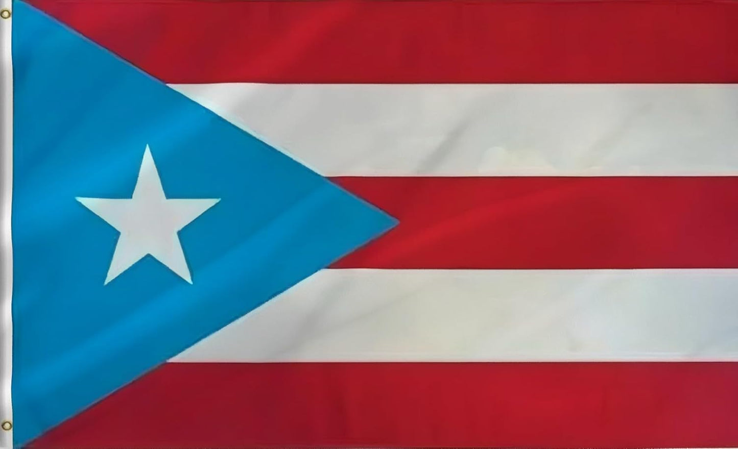 Bandera Puerto Rico 4x6ft poliéster doble costura