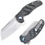Cuchillo plegable Sheepsfoot 154cm mango G10 fibra carbono