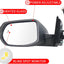 Conjunto espejo lateral conductor Honda CRV 17-22