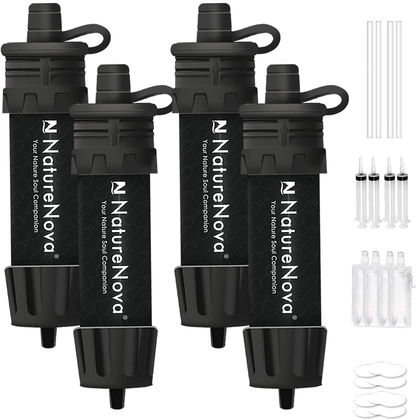 Filtro agua portátil para emergencias senderismo camping
