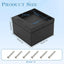 Caja enchufe suelo impermeable 3 USB 2 recept 20 A