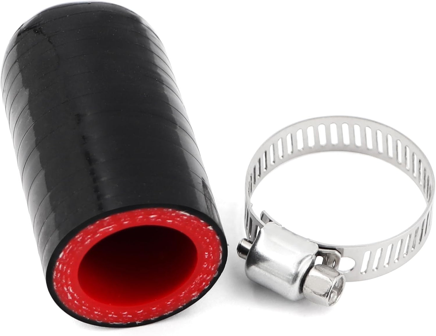 Tapón manguera vacío silicona 3/4 con abrazadera 4 capas