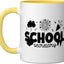Taza Cerámica Bandera Americana para Escuela